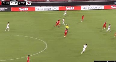 国足选拔队战平日本朱辰杰防守,开门黑足球王国