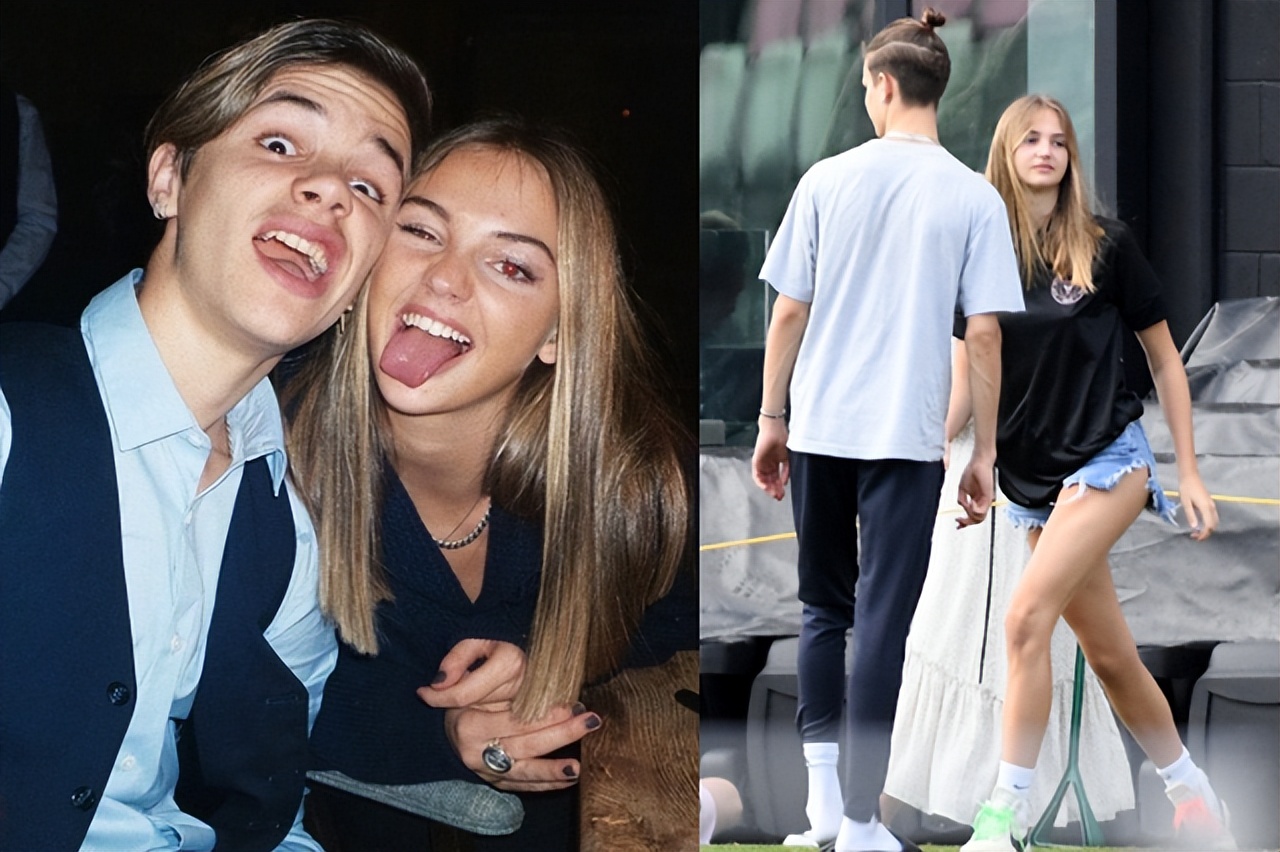 贝克汉姆小贝结婚照,小贝与维多利亚合照