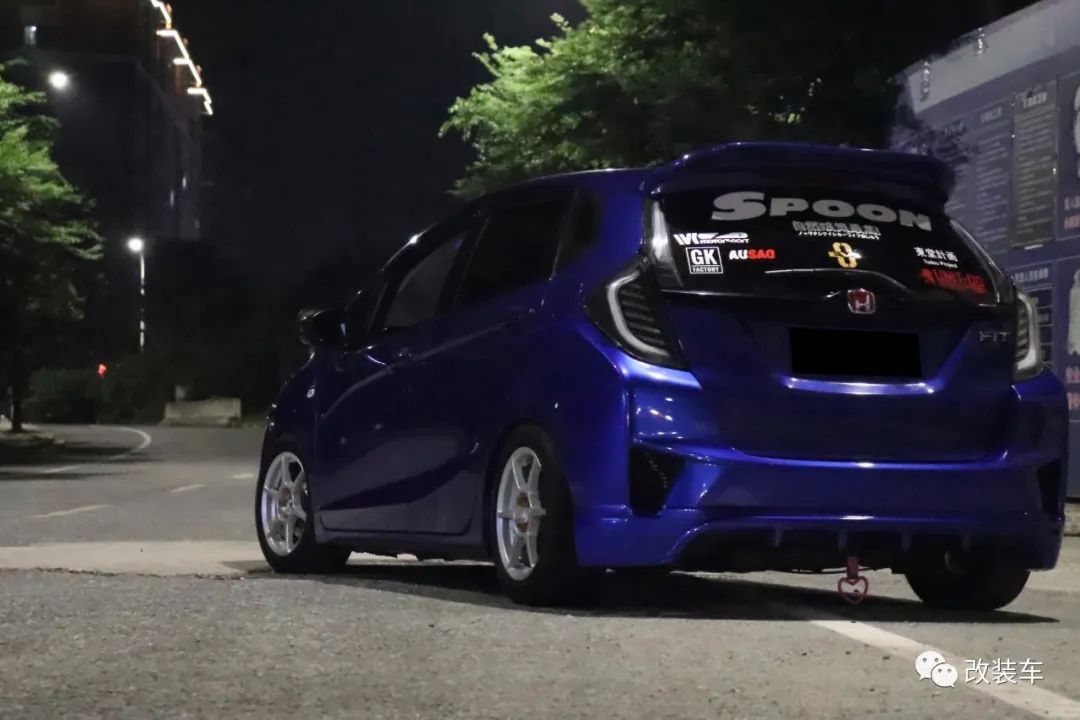 第四代全新飞度曾经的平民超跑gk5,18款本田飞度gk5舒适版改装