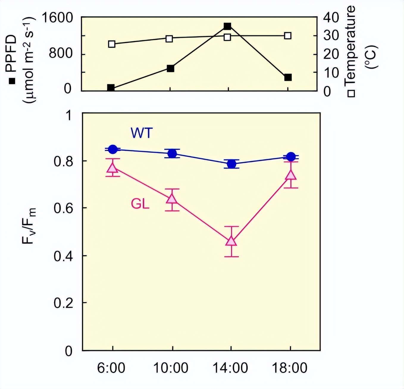 热带植物小果榕光合作用对光抑制的高敏感性