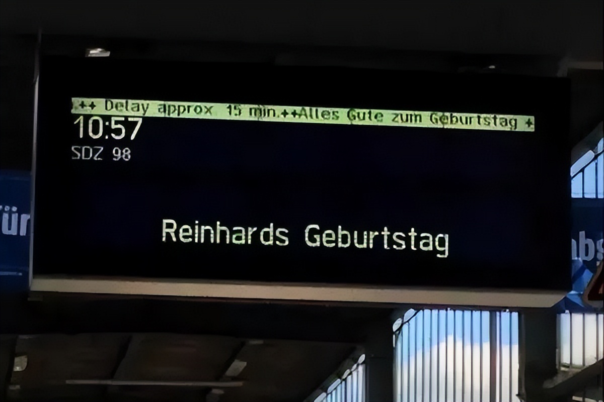 德国火车吐槽非正式会谈,吐槽德国铁路