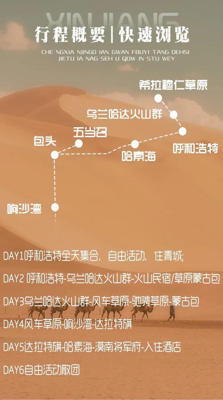 9成人都不知道的内蒙漠南神秘之旅丨沙漠迪士尼+外星球+骑马