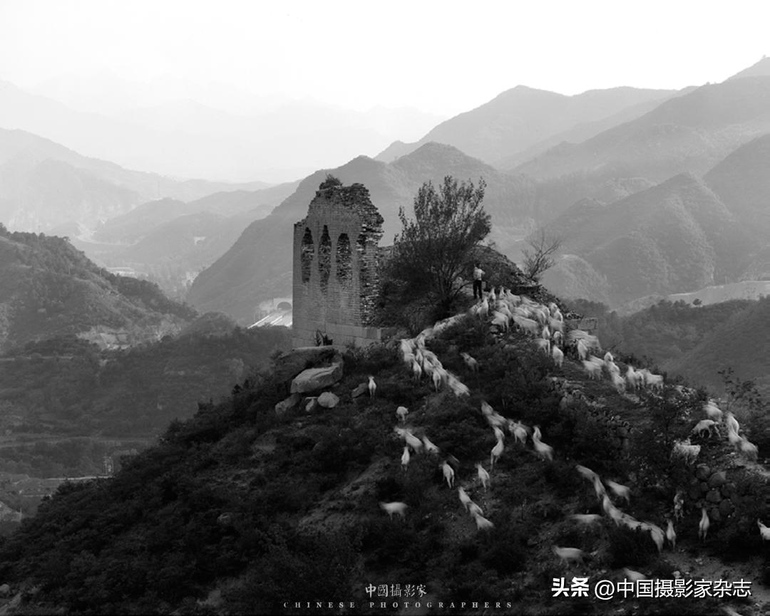 摄影作品欣赏《情系长城》|河北摄影家刘双发