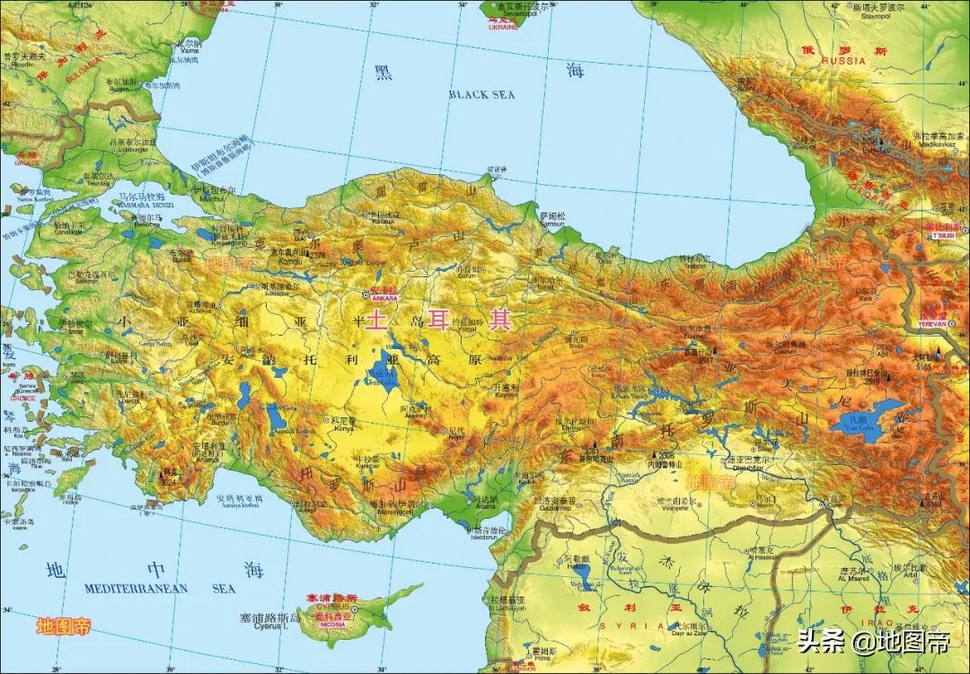 希腊如何用十三段线，把6倍大的土耳其堵在陆地上？