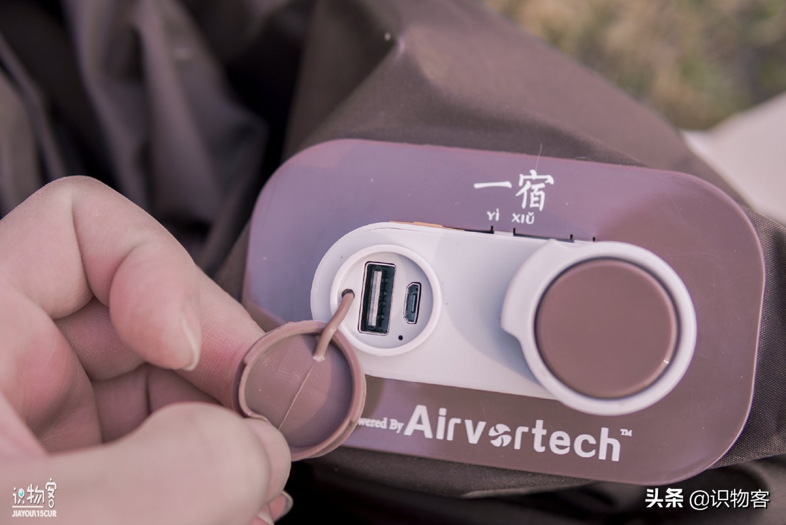 午休野营必备懒人充气床,露营午休神器