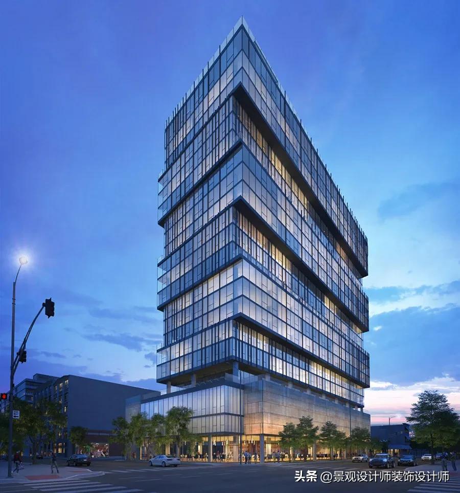 写字楼外观设计图大全,写字楼设计外观效果图