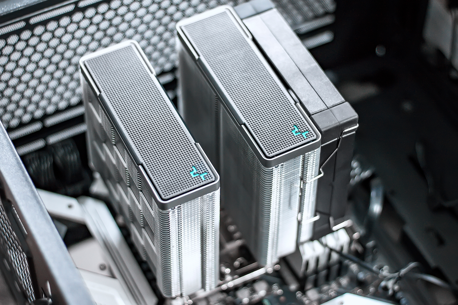 九州风神AK620数显版风冷散热器,九州风神玄冰620cpu散热器