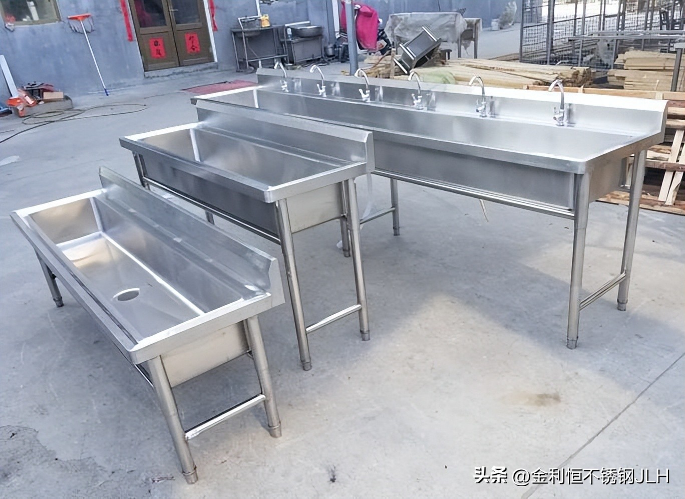 3厘厚手工不锈钢水槽厂家直销,广东天沟不锈钢水槽制造价格