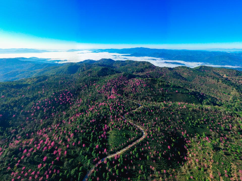 云南澜沧大山深处,云南澜沧边境乡村