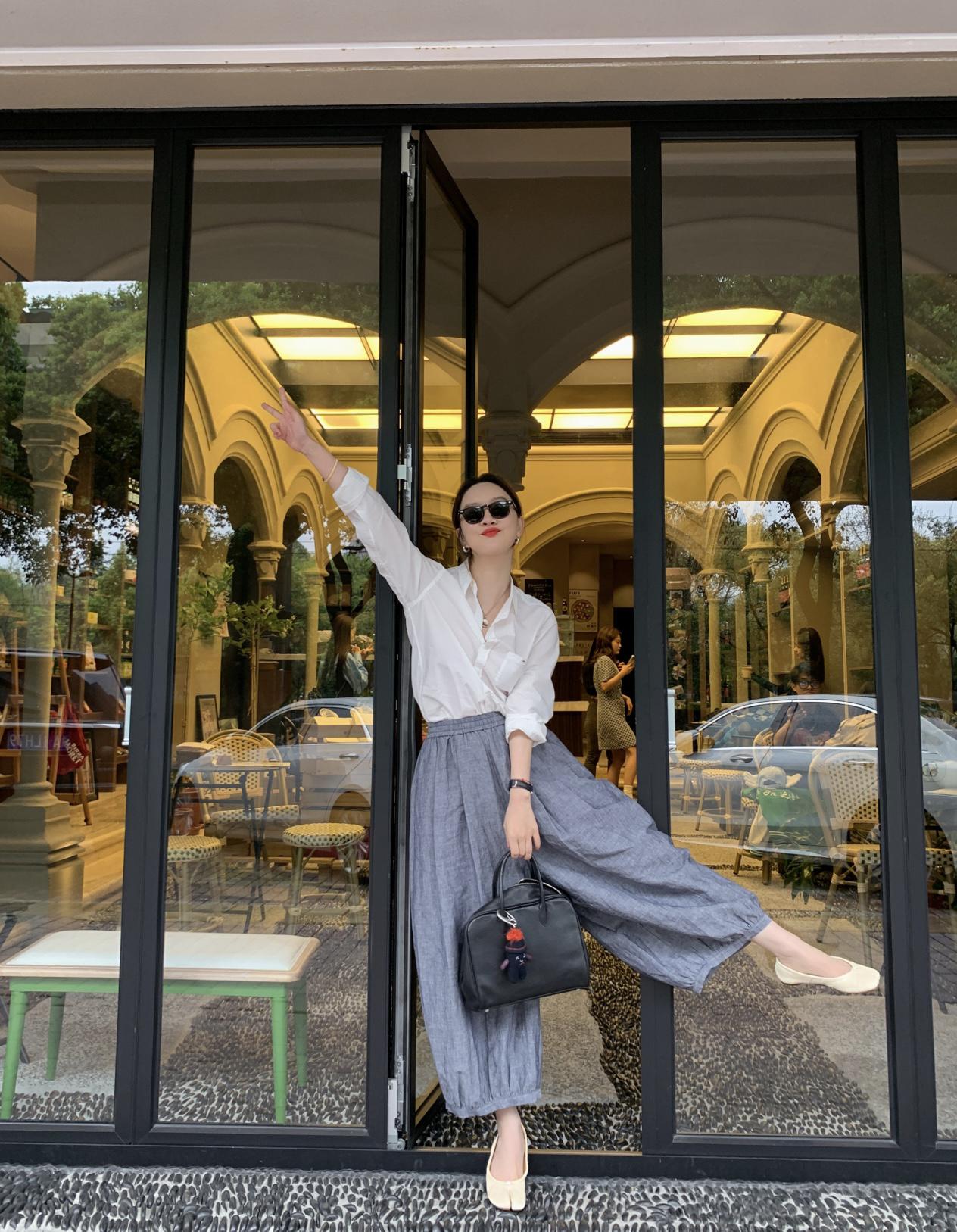 灯笼裤显瘦修身裤子,高腰灯笼裤适合什么身材穿