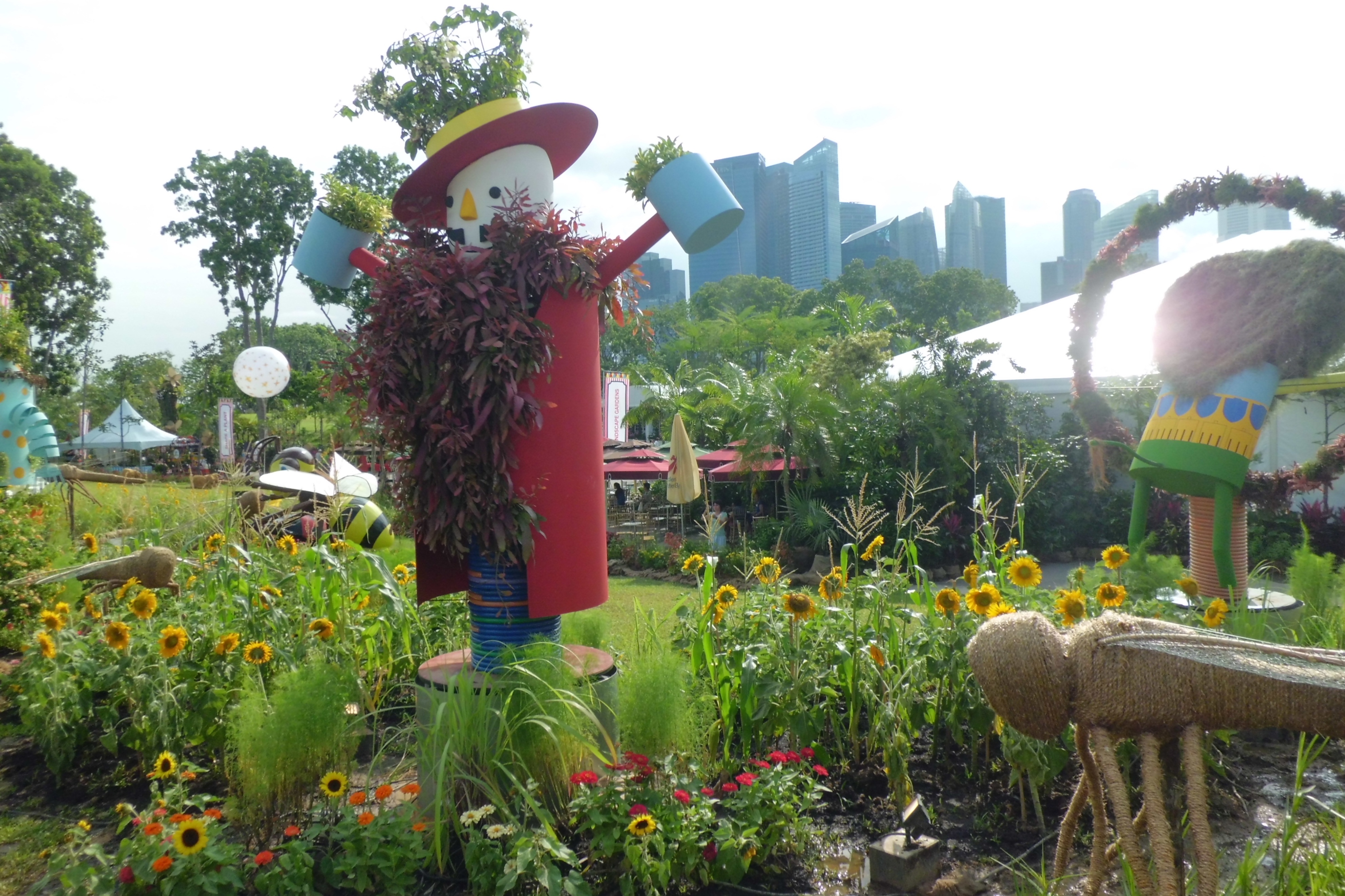 新加坡滨海湾金沙花园景观房,新加坡金沙空中花园高清图