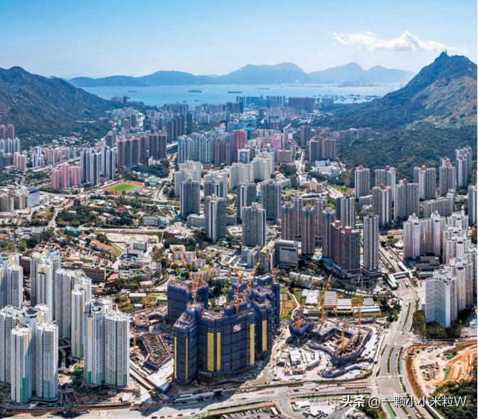 香港行政区和新界岛,九龙半岛与新界