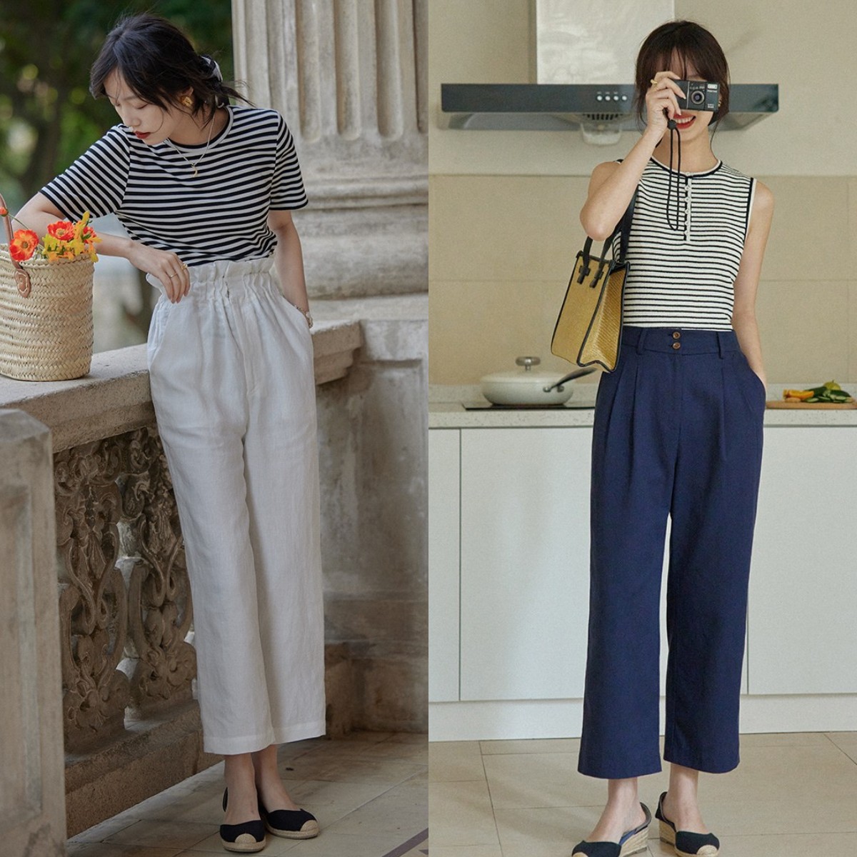 夏季裤子套装女洋气显瘦,男款显瘦夏季裤子