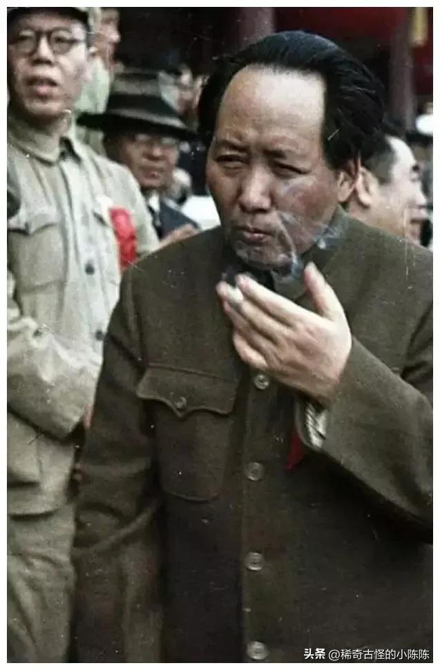 1949年开国大典高清彩色老照片,1949年开国大典珍贵彩色影像