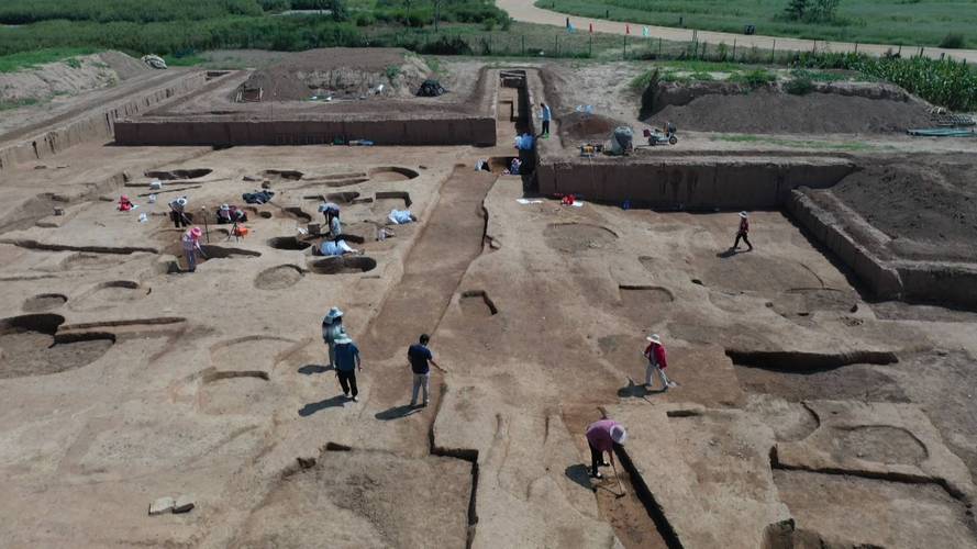 偃师二里头遗址博物馆用什么材料,河南偃师二里头建筑遗址建造特点