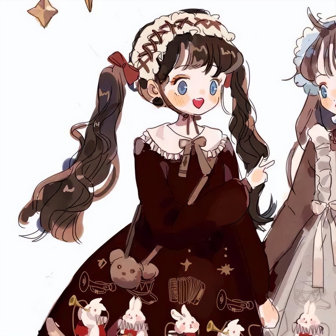 又是闺蜜头像又是情侣头像,小红书女生头像闺蜜头像