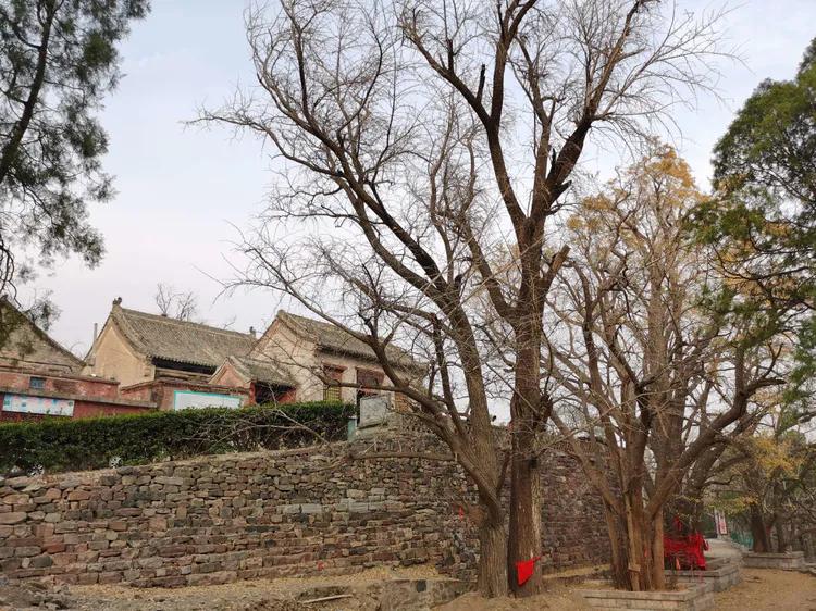 绝壁大梯白云寺,徒步白云寺