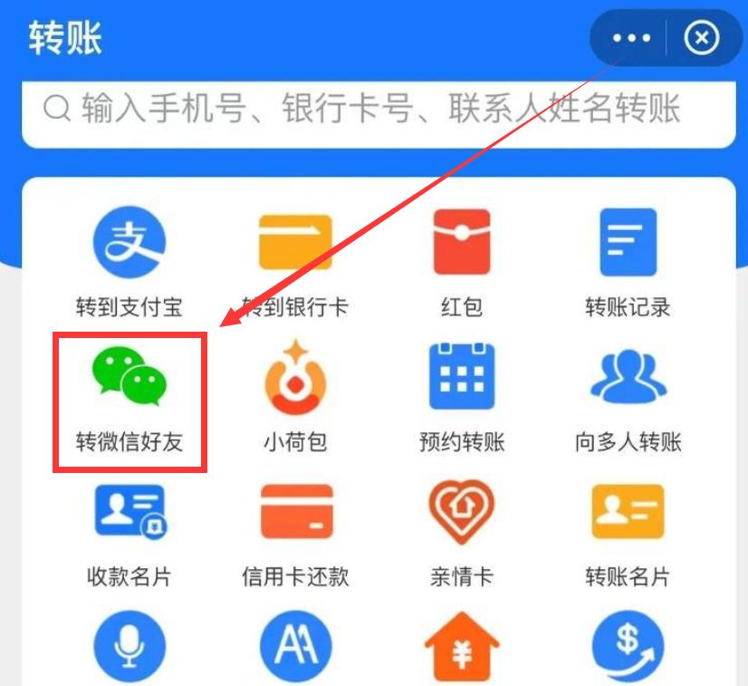 支付宝的钱怎么转给微信好友,支付宝怎么转账到微信上的人