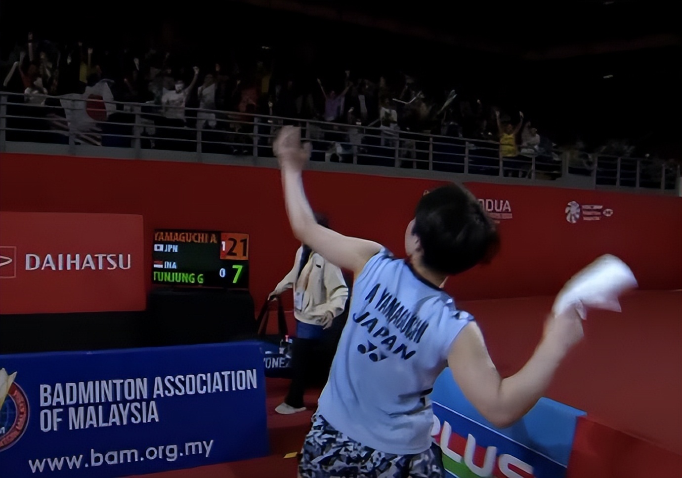 山口茜女单决战,日本女单山口茜比赛