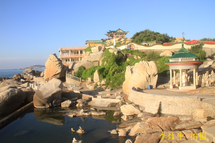 汕尾南海观音风景区观音阁,广东汕尾遮浪南海寺