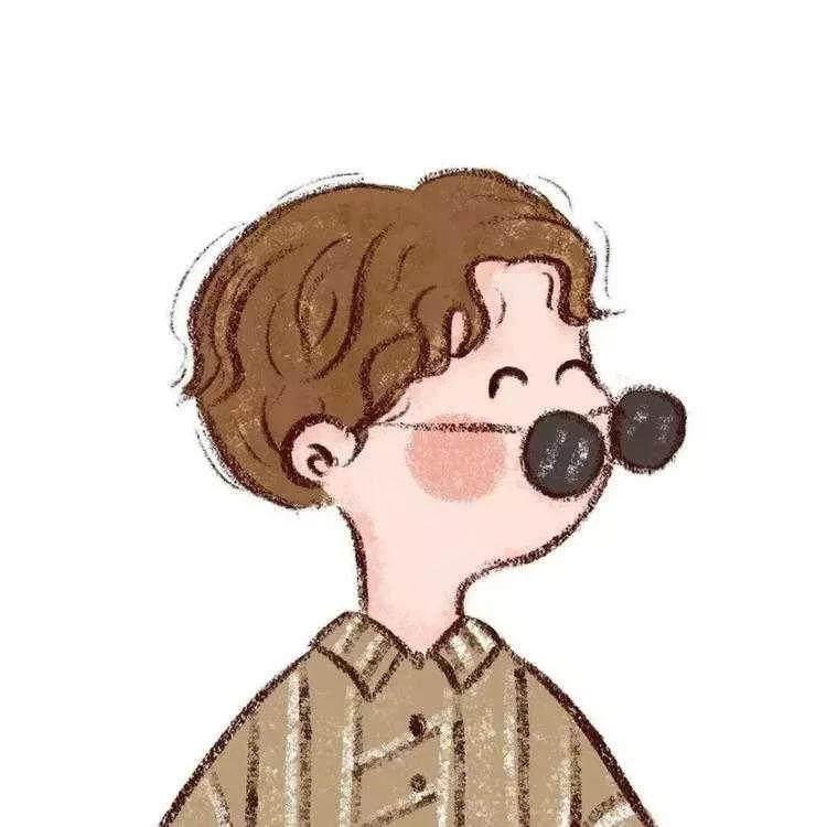 情侣头像简单干净卡通人物可爱,情侣头像个性签名