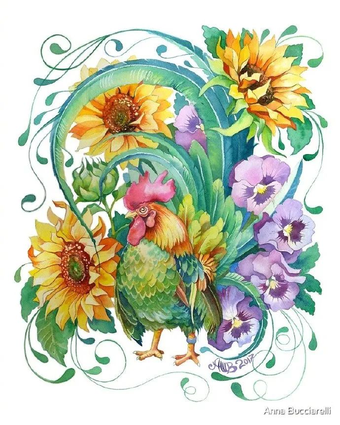 用色大胆的水彩作品,大神级水彩作品看完肯定不后悔