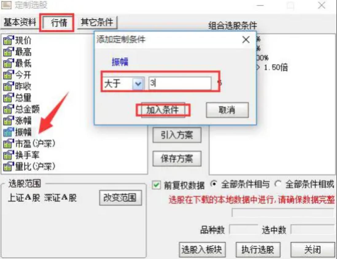 一飞冲天分时主图指标,一飞冲天选股器的设置