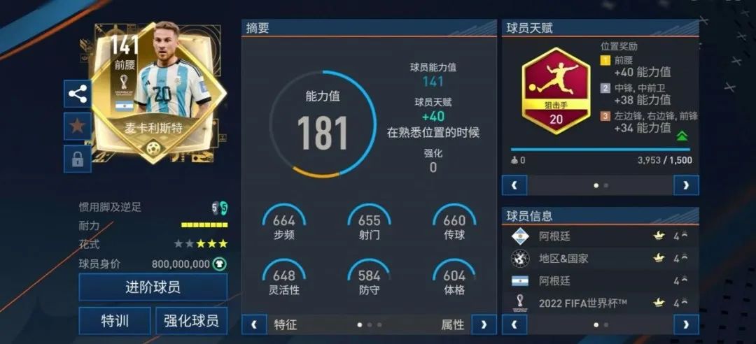 FIFA足球世界冠军阵容阿根廷,fifa足球世界杯阵容展示