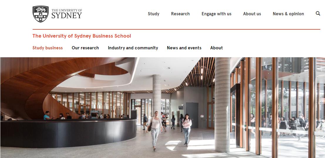 悉尼大学商学院专业,悉尼大学商学院本科含金量