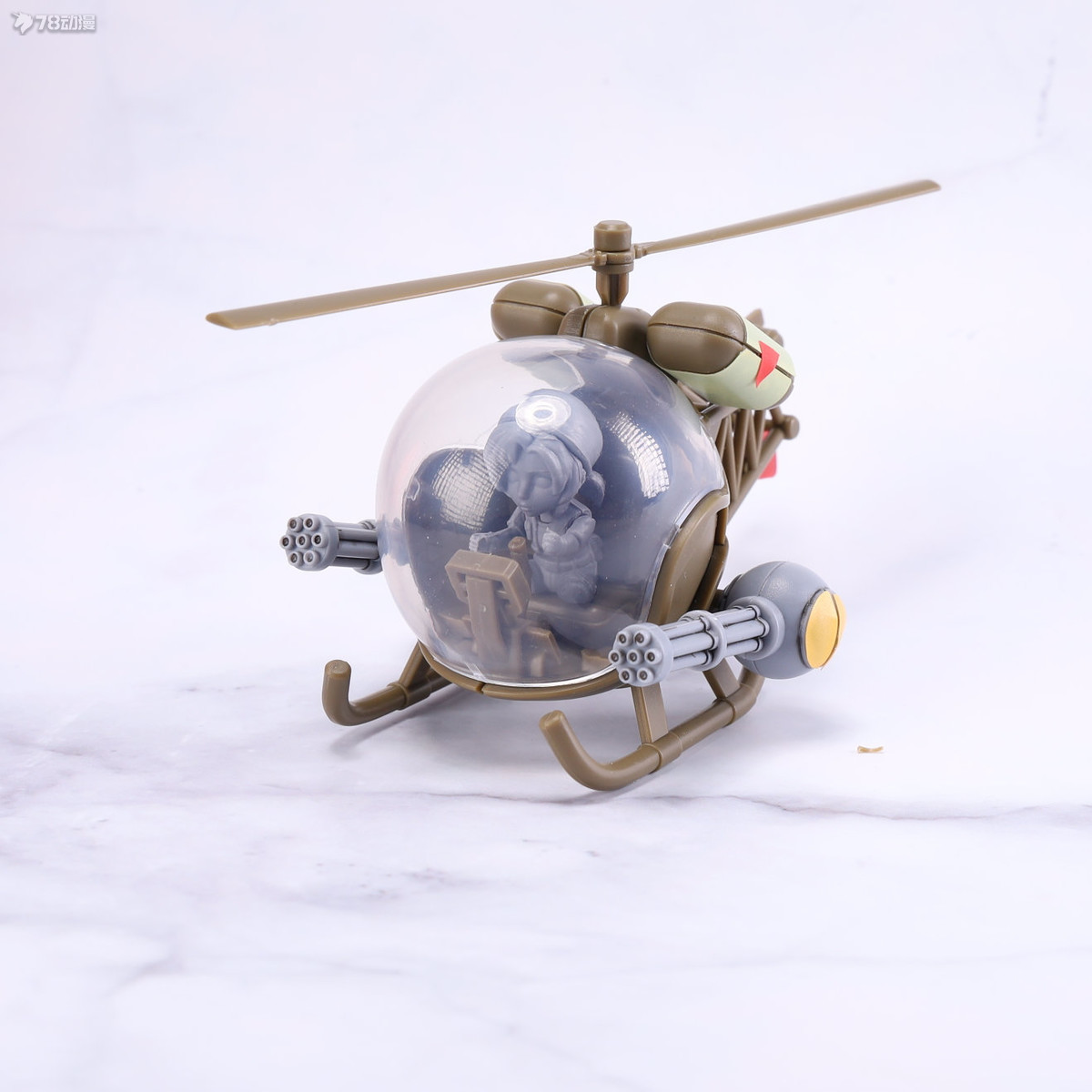 合金弹头模型第一弹,合金弹头3拼装模型