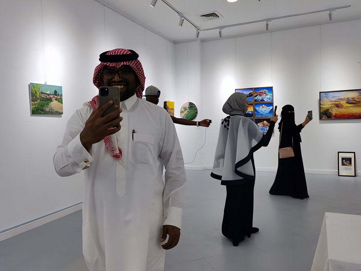 中沙当代艺术邀请展在沙特首都利雅得举办
