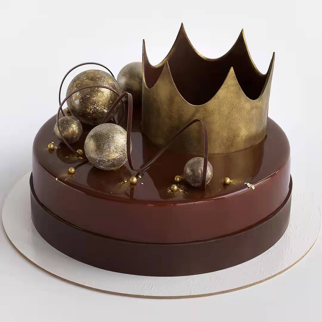 价值2000元的完美镜面蛋糕有多美？顶级镜面蛋糕设计欣赏