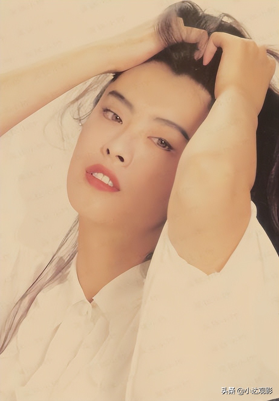 王祖贤头像复古港风照片,港台怀旧金曲王祖贤