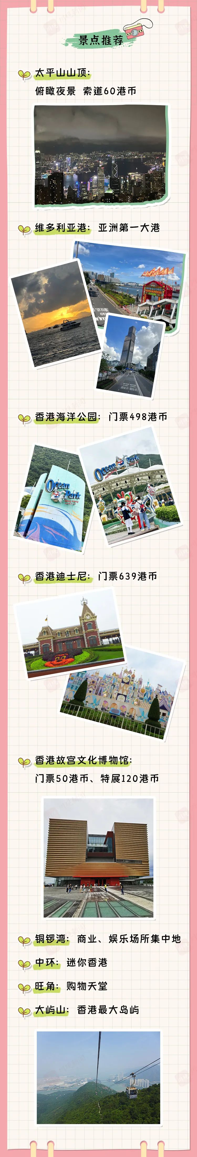 坐高铁去香港全攻略,香港旅行攻略手帐