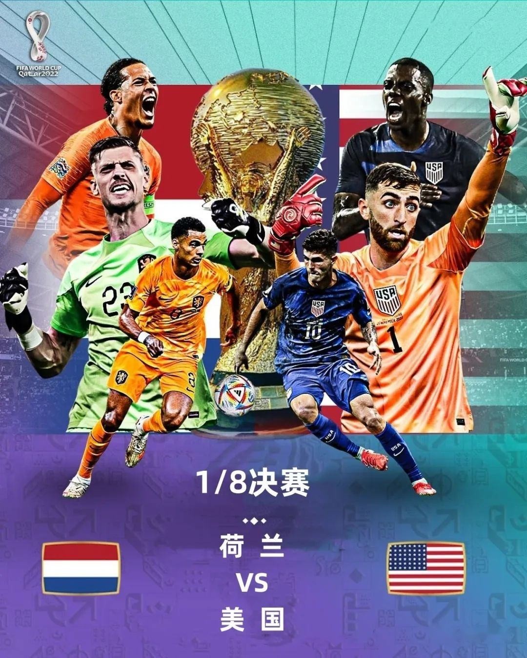 卡塔尔世界杯淘汰赛赛程对阵图,卡塔尔世界杯淘汰赛对阵图最新