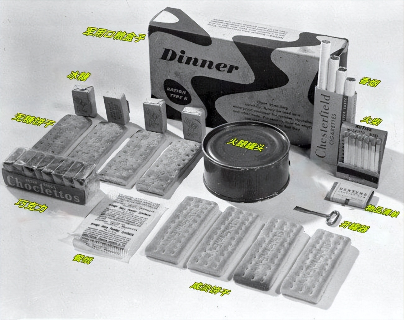 来看看志愿军的武器有多好,来看看美国的军粮是怎么样的