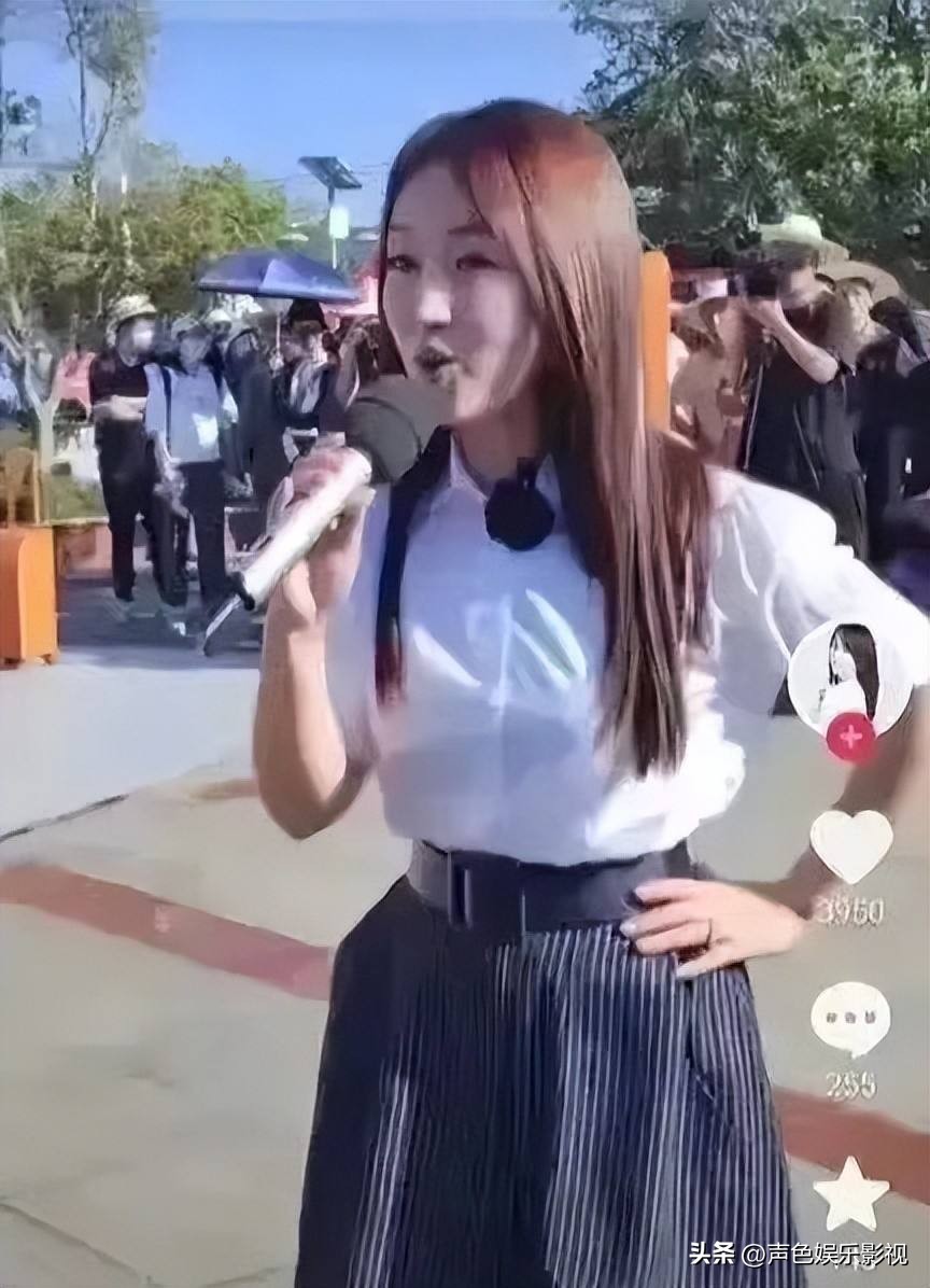 杨钰莹在工地卖唱,杨钰莹街头卖唱热舞