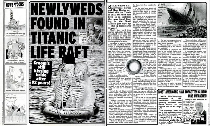 世界未解之谜泰坦尼克号沉船之谜,十大未解之谜泰坦尼克号幸存者