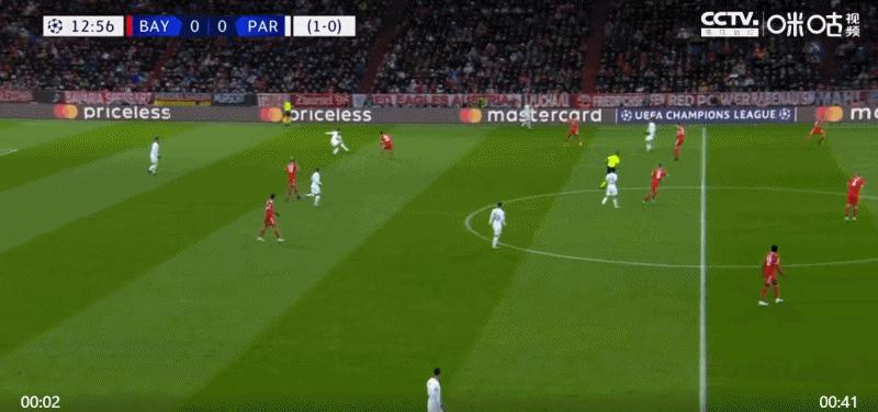 拜仁2比0巴黎梅西表现,欧冠巴黎对阵拜仁梅西突破被放倒