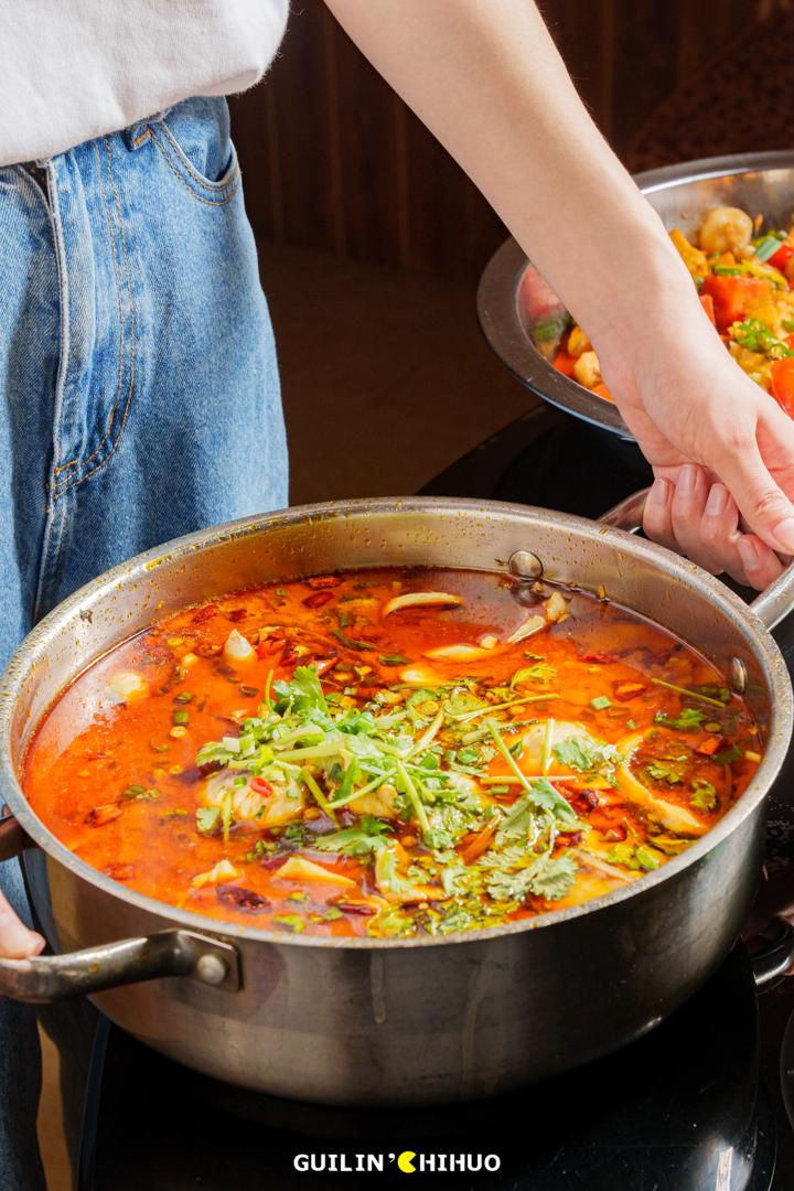 一鱼7吃！11斤以上大活鱼现做！桂林市郊这处田园秘境太会做了！