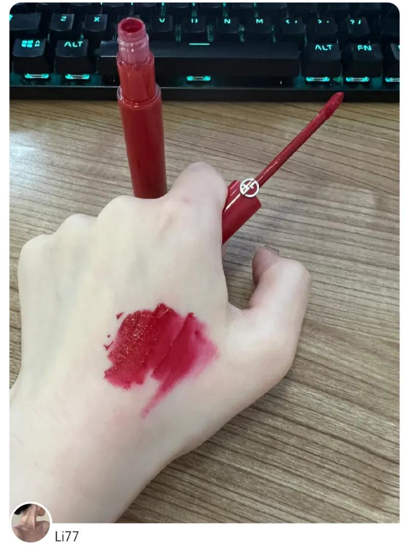 刘亦菲用阿玛尼口红,刘亦菲推荐口红