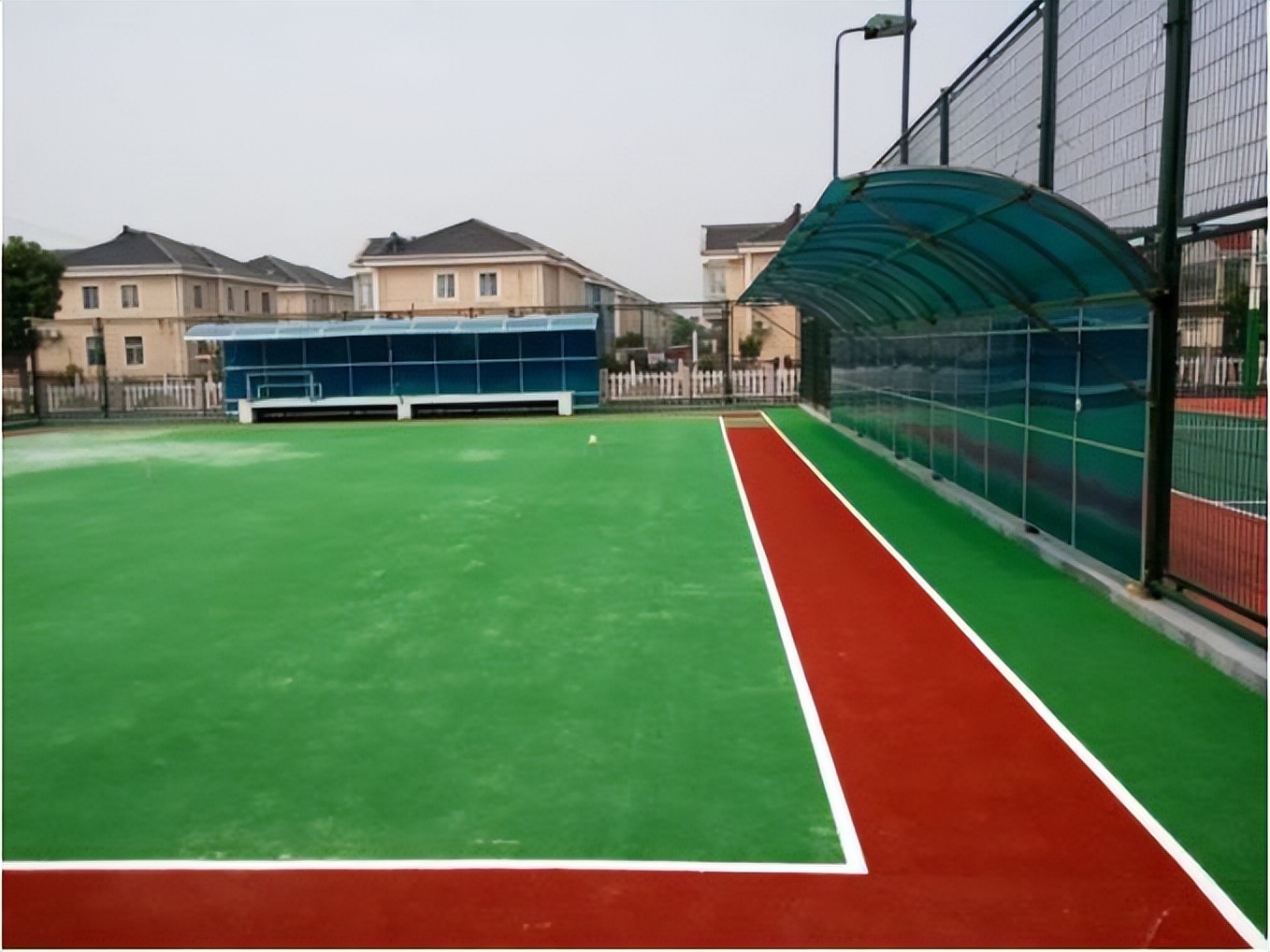 门球场专用人工草坪,人造草坪门球场施工