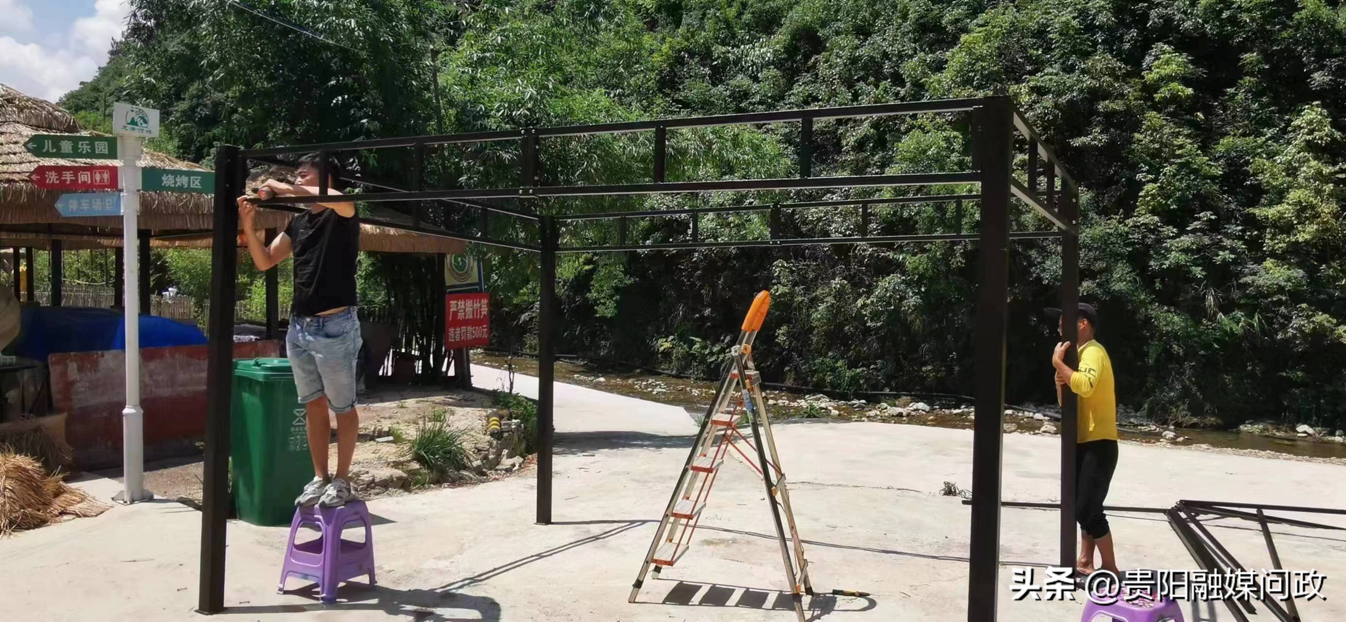 融媒+督查|拦断河道、烧烤玩水......白水河饮用水源保护区竟成“野生”景点？