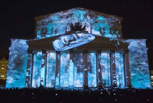 顶级3d灯光秀全息投影,建筑全息投影灯光秀