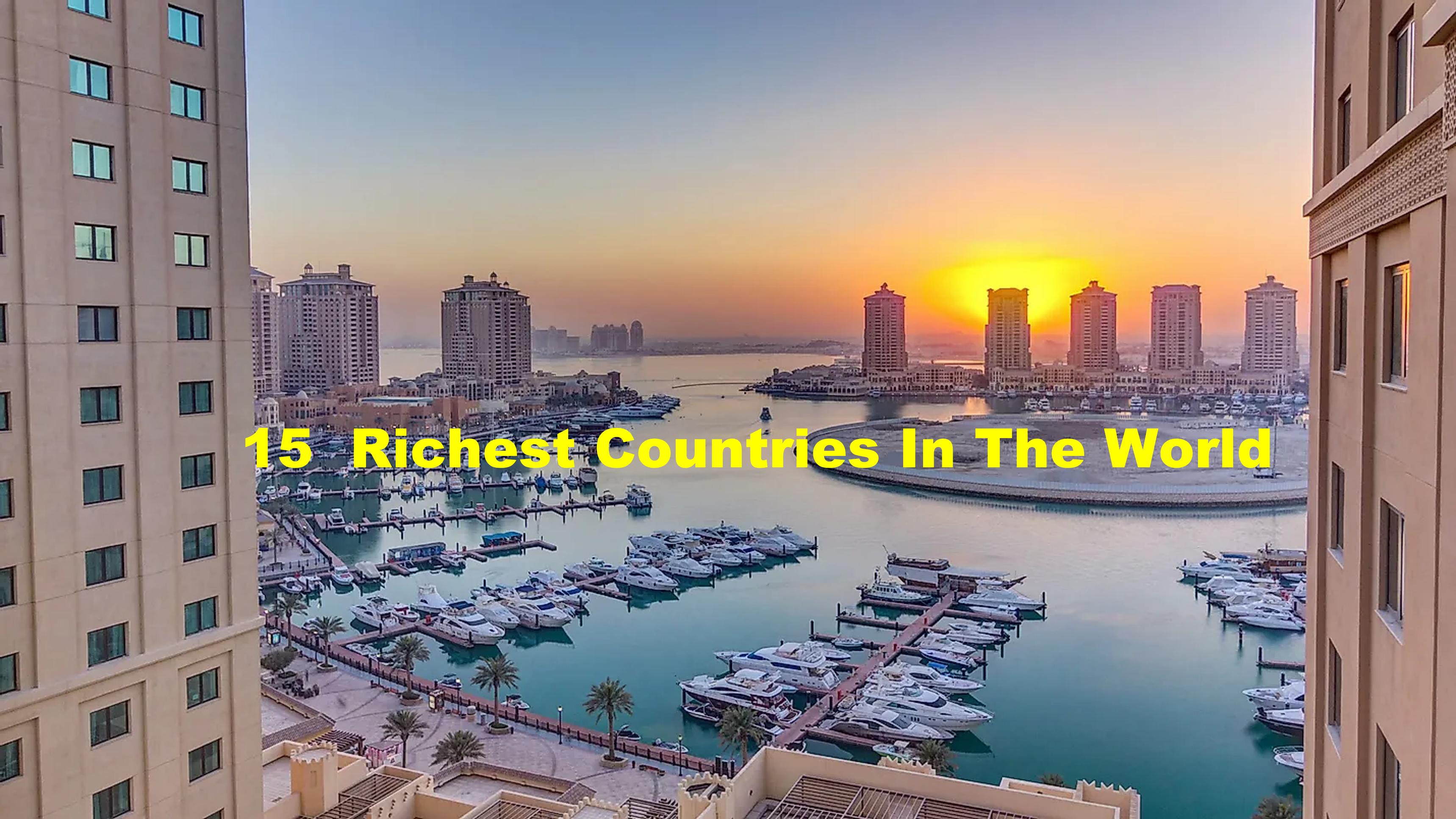 全球最富的十个国家均gdp是多少,世界最富有的国家排名中国排几名