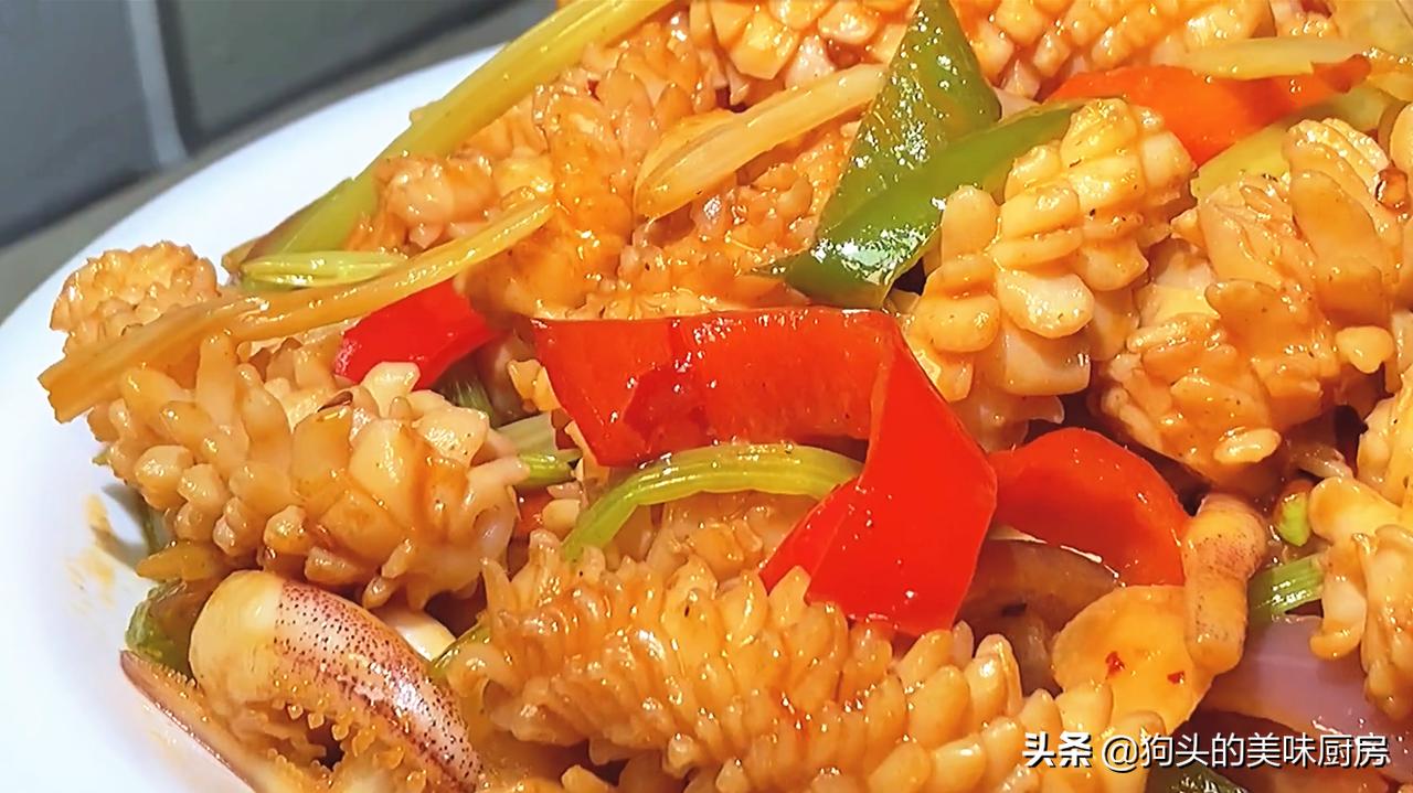 教你鱿鱼的海边做法不清蒸不白灼,鱿鱼最好吃的做法教程