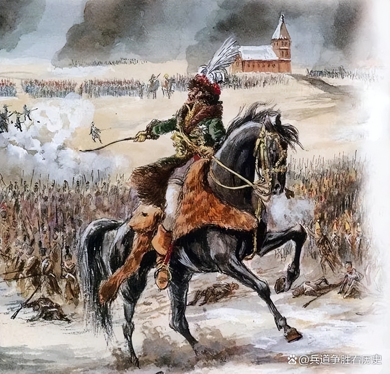 拿破仑滑铁卢战役记录,拿破仑最可怕的战役