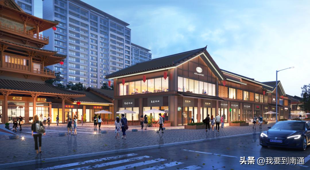 南通正在新建的购物广场,南通发展见证