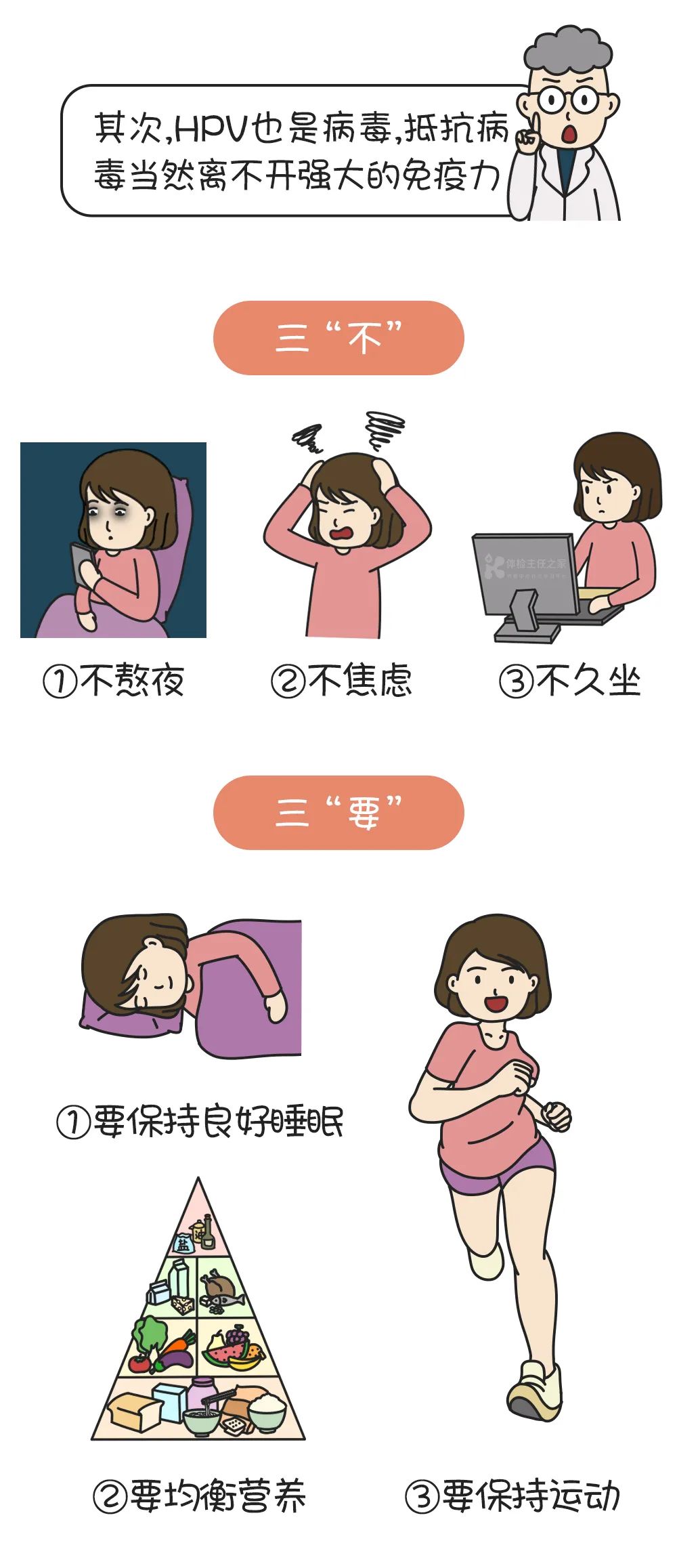 【健康体检科温馨提示】感染了HPV病毒该怎么办？