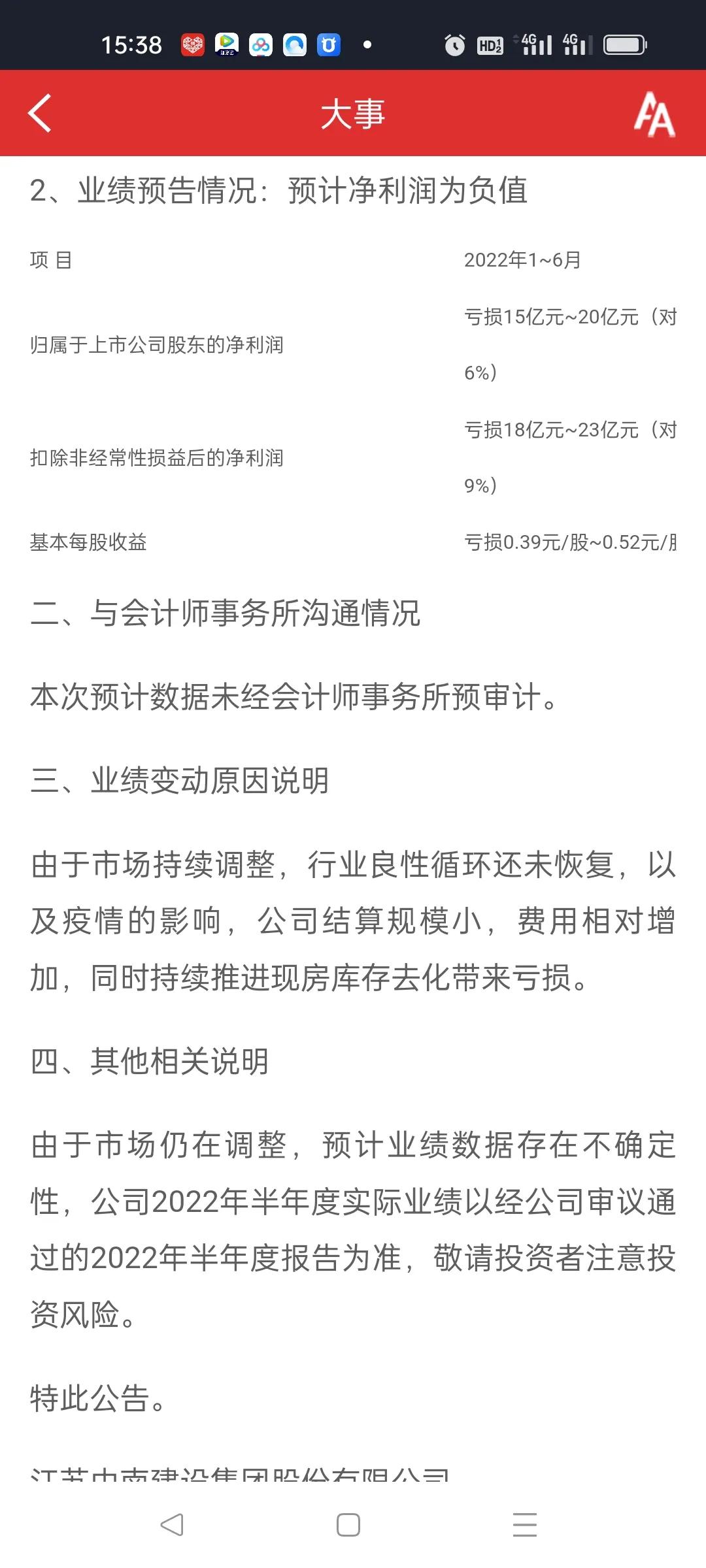 中南建设st复盘会跌停吗,中南建设st后多久退市
